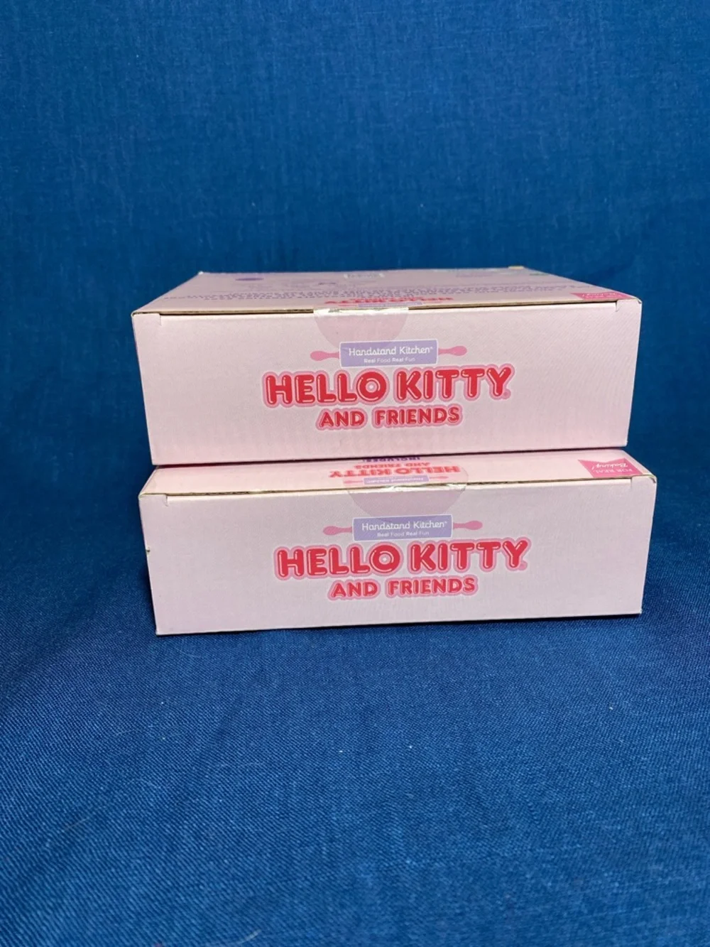 Hello Kitty Pink Donut Shoppe Mini Cake Making Set - set of two NWT